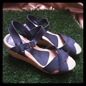 Lisa B. Criss-Cross Espadrille Sandals